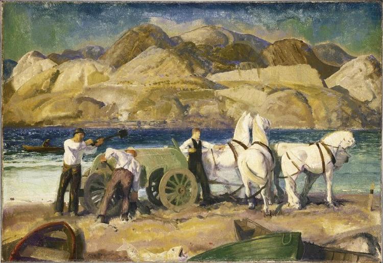 George Wesley Bellows Sand Cart china oil painting image